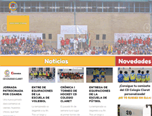 Tablet Screenshot of cdclaret.com